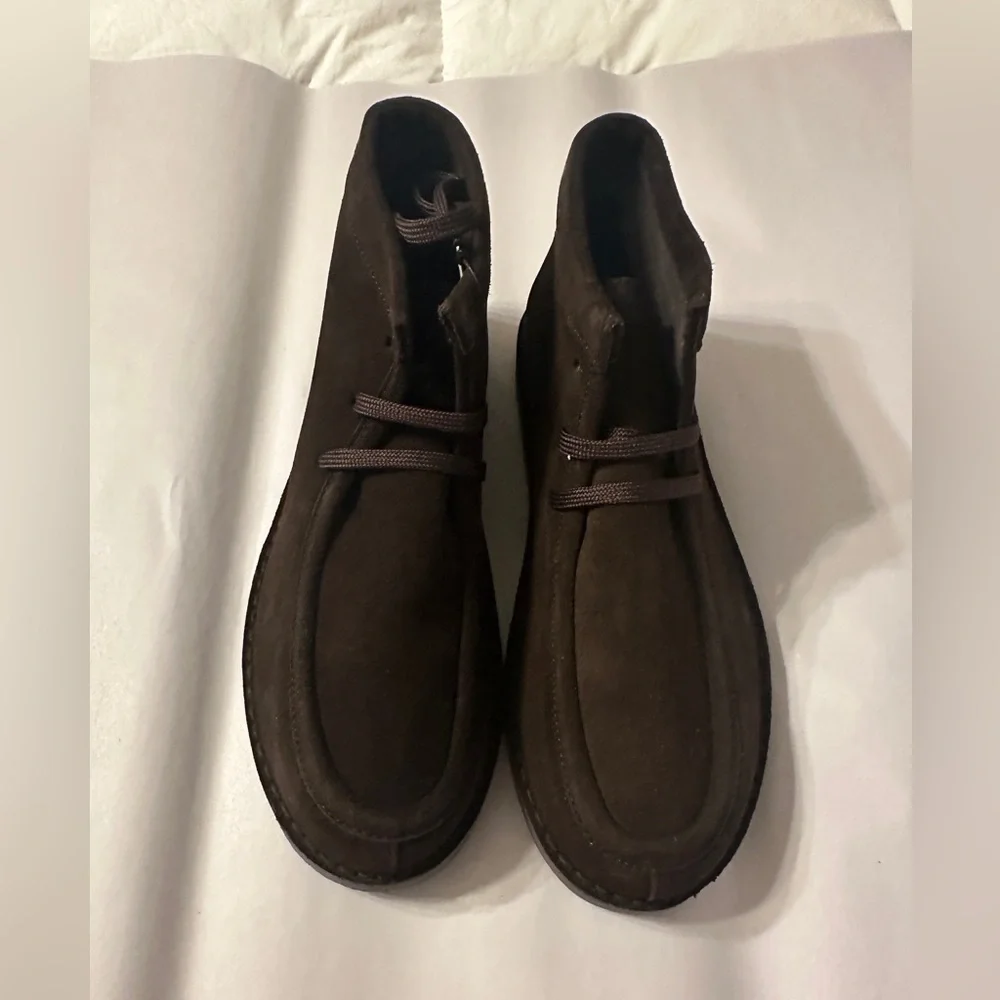 Piombo Men's Brown Suede Chukka Boots - NIB - Size 43 (US 9.5)